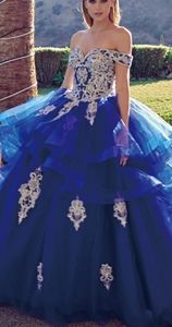 COPY - Royal blue quiencenara pageant sweet 16,debutante prom formal party dress